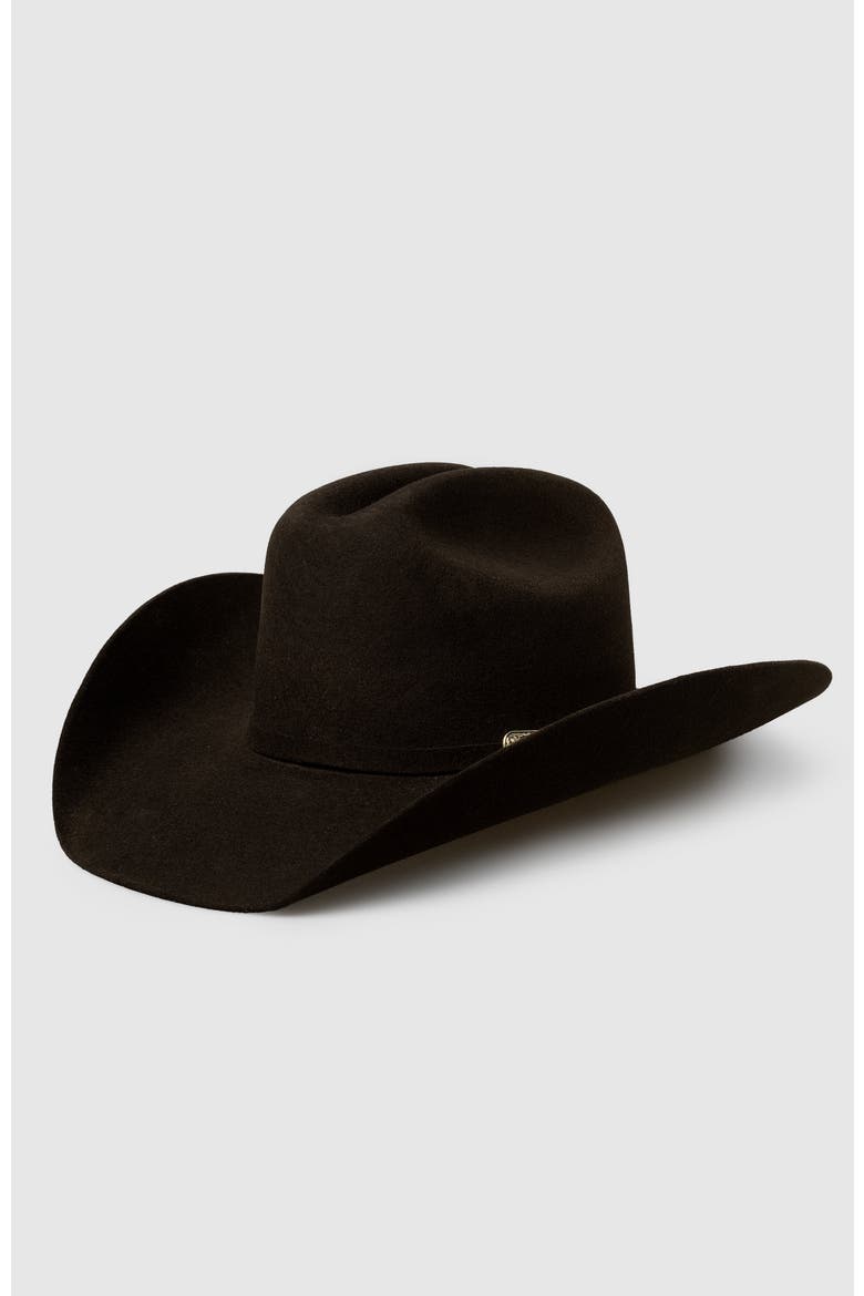 Range Wool Western Cowboy Hat, Main, color, Brown