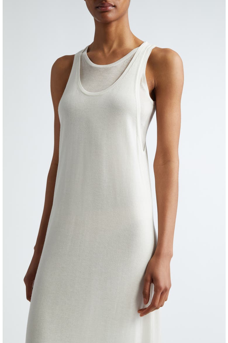 Layered Maxi Tank Dress, Alternate, color, TALC