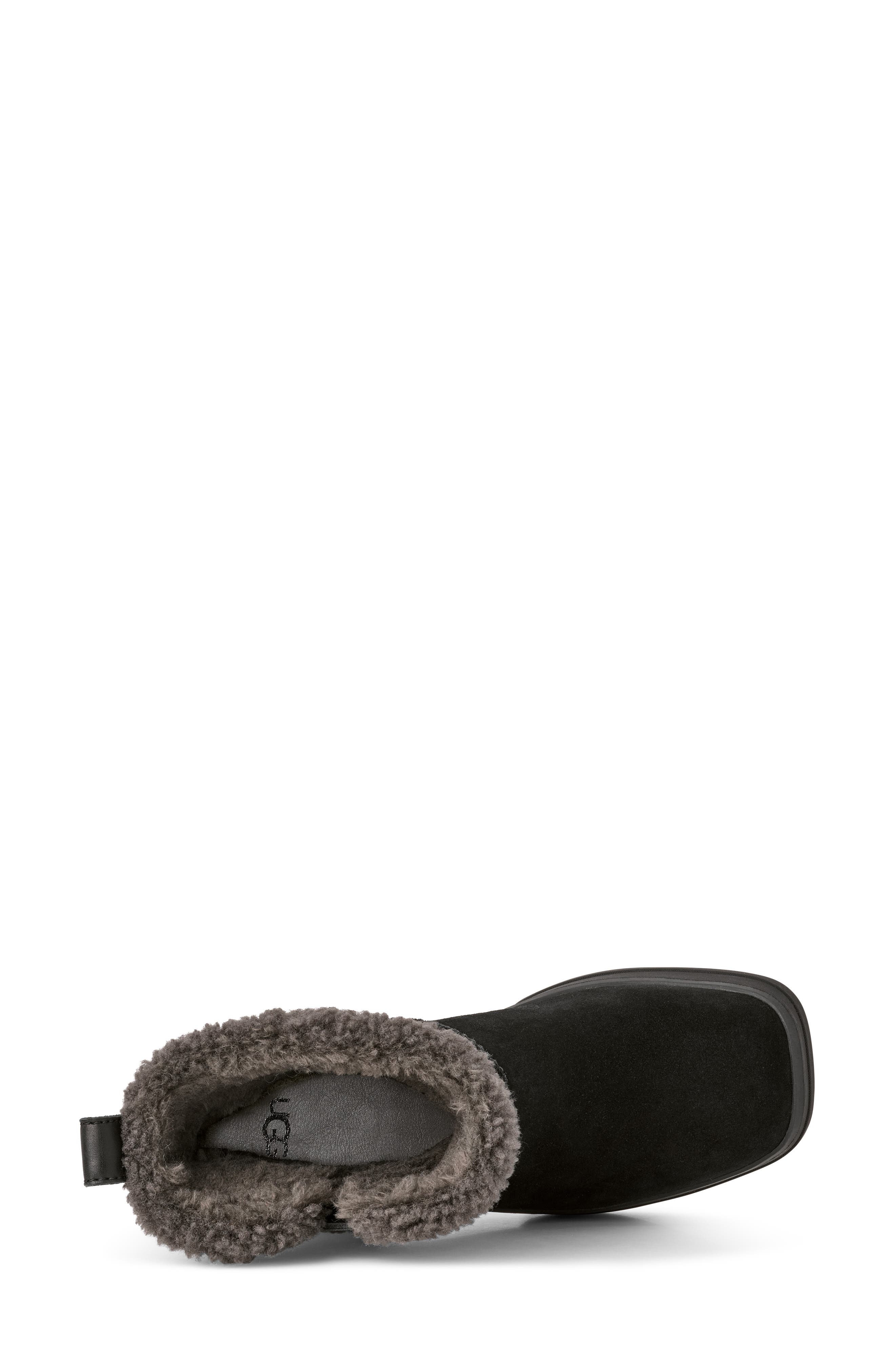UGG<sup>®</sup> Moxy Genuine Shearling Trim Pull-On Boot, Alternate, color, 