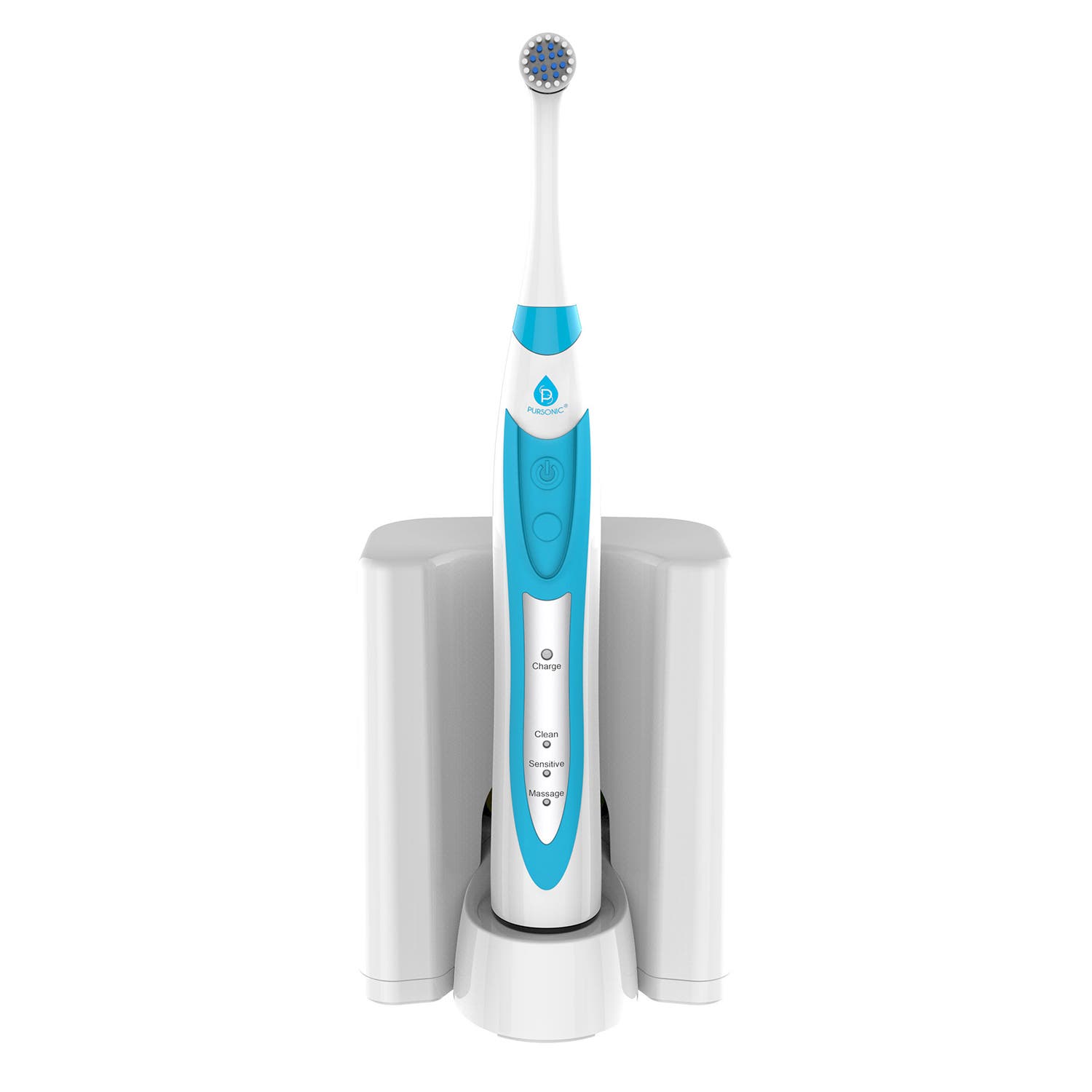 Pursonic Rechargeable Rotary Oscillation Toothbrush Pro Series In White