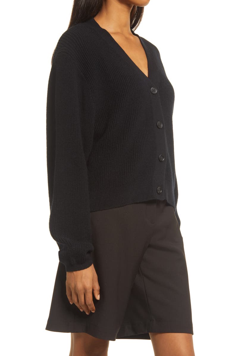 & Other Stories Boxy Lambswool Cardigan, Alternate, color, 