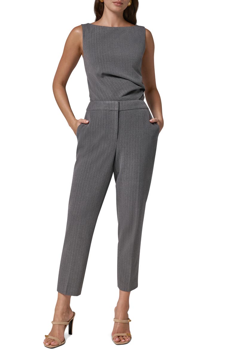 Slim Leg Ankle Pants, Alternate, color, LIGHT HEATHER GREY