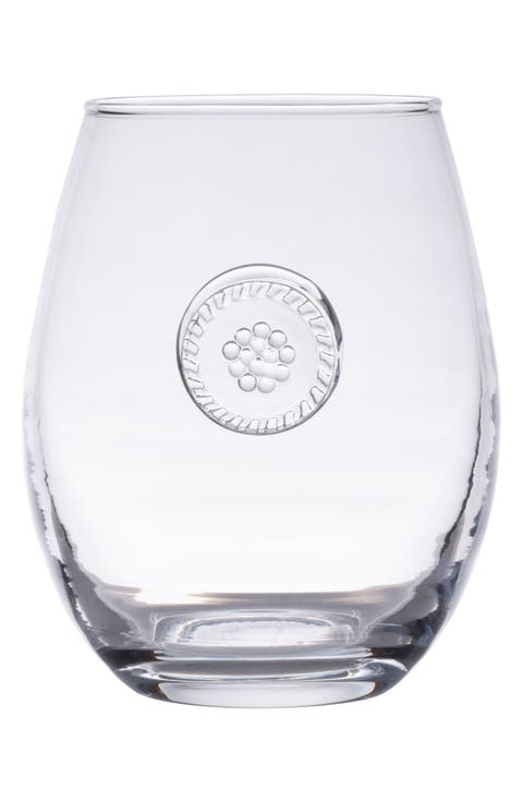 Berry & Thread Stemless White Wine Glass