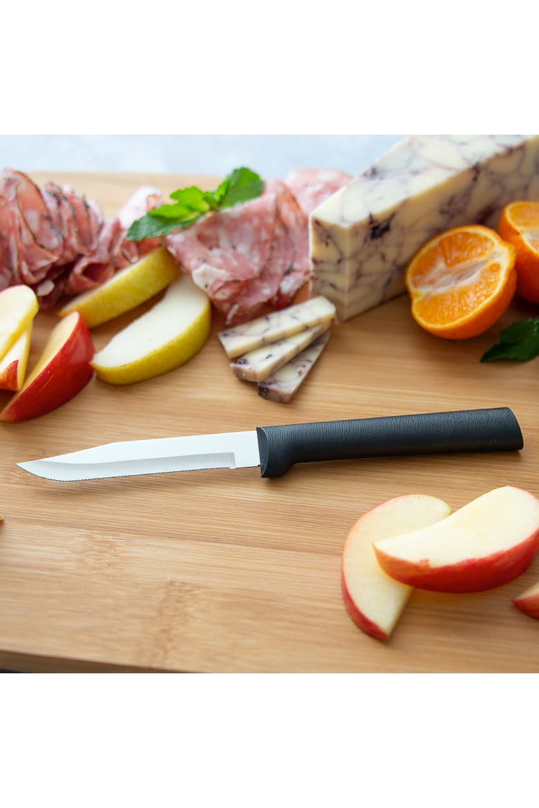 3 Piece Sensational Serrations Knife Set, Alternate, color, Black