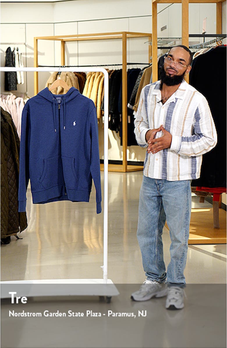 Double Knit Zip-Up Hoodie, sales video thumbnail