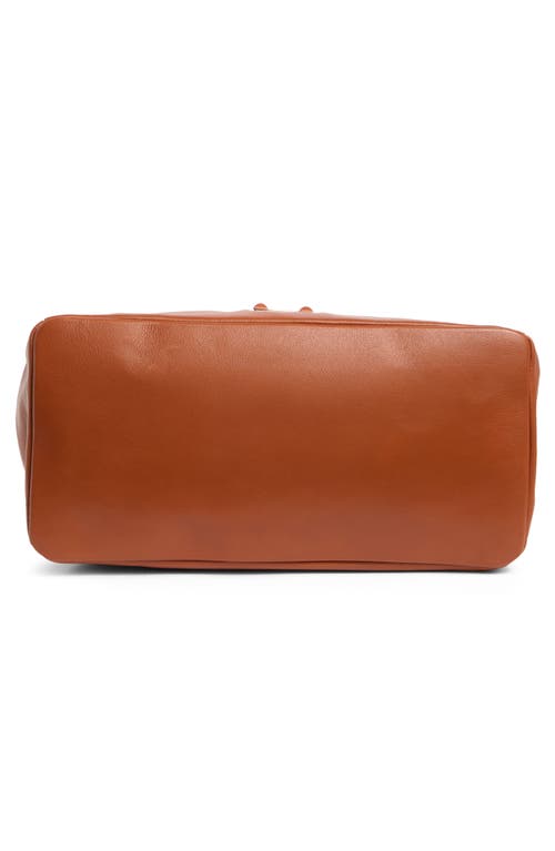 Valentino By Mario Valentino Verra Signature Leather Tote Bag In Brown