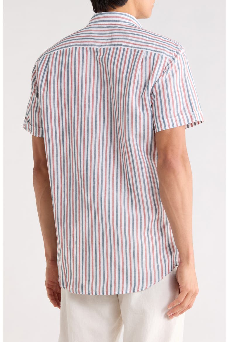 Hopetoun Short Sleeve Shirt, Alternate, color, TWILIGHT