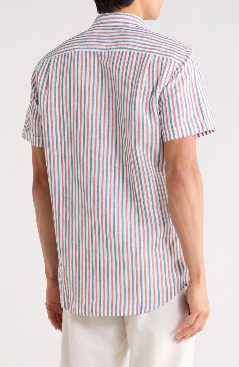 Rodd & Gunn Hopetoun Short Sleeve Shirt, Alternate, color, Twilight