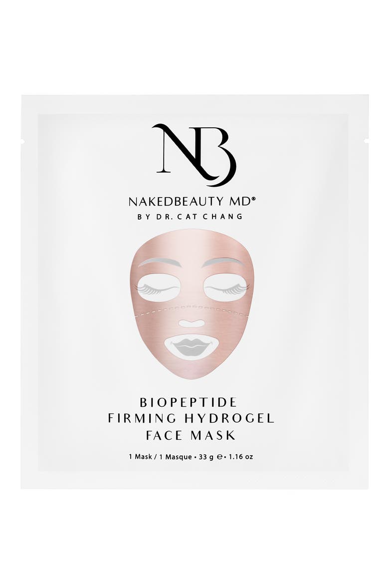 Biopeptide Firming Hydrogel Face Mask, Main, color, NO COLOR