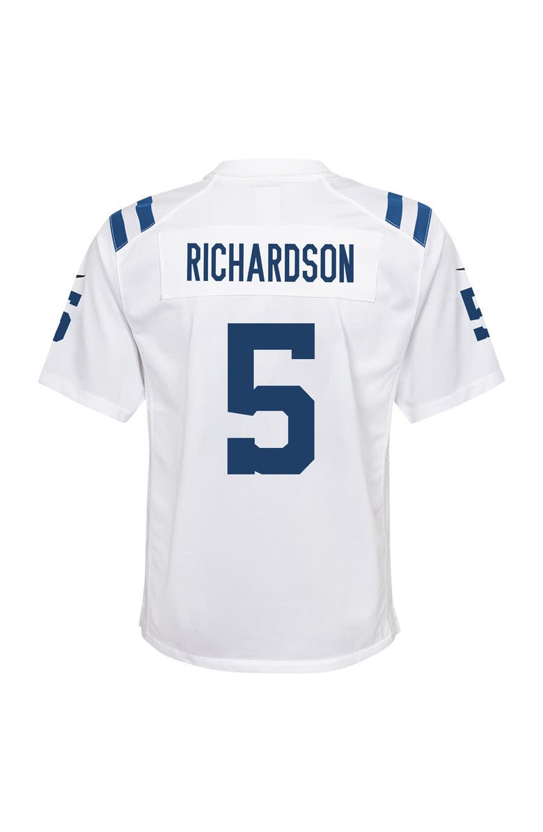 Nike Youth Nike Anthony Richardson White Indianapolis Colts Player Game Jersey, Alternate, color, White