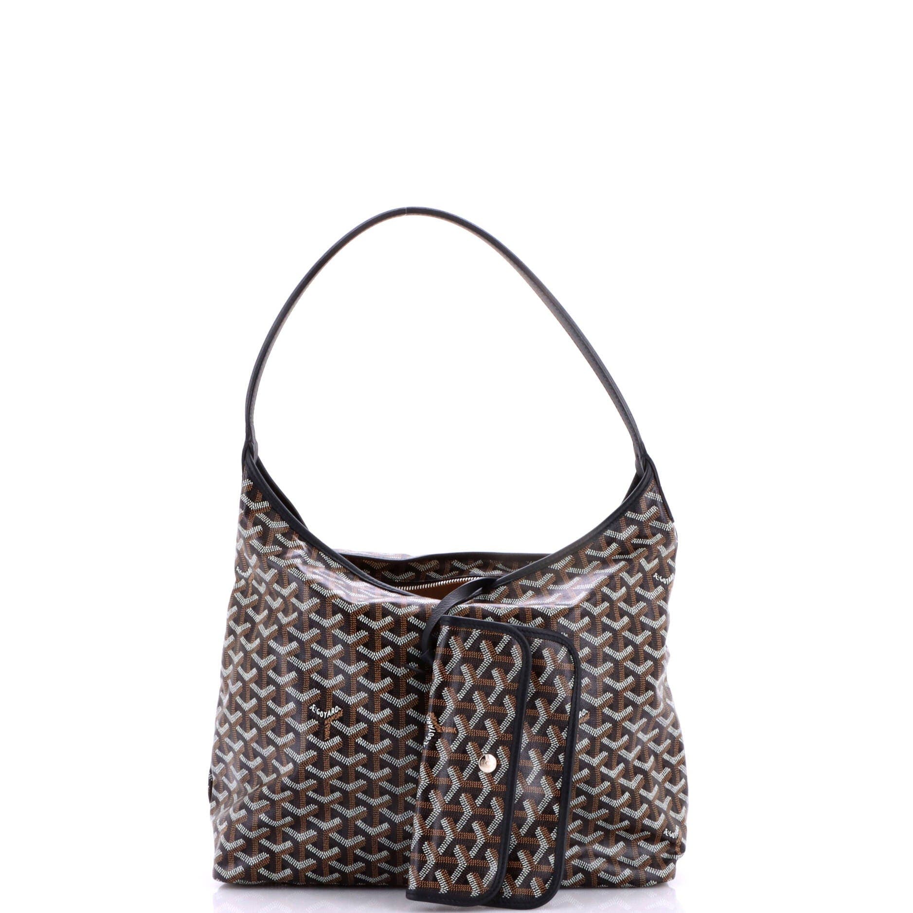 Boheme Hobo Coated Canvas, Alternate, color, Black
