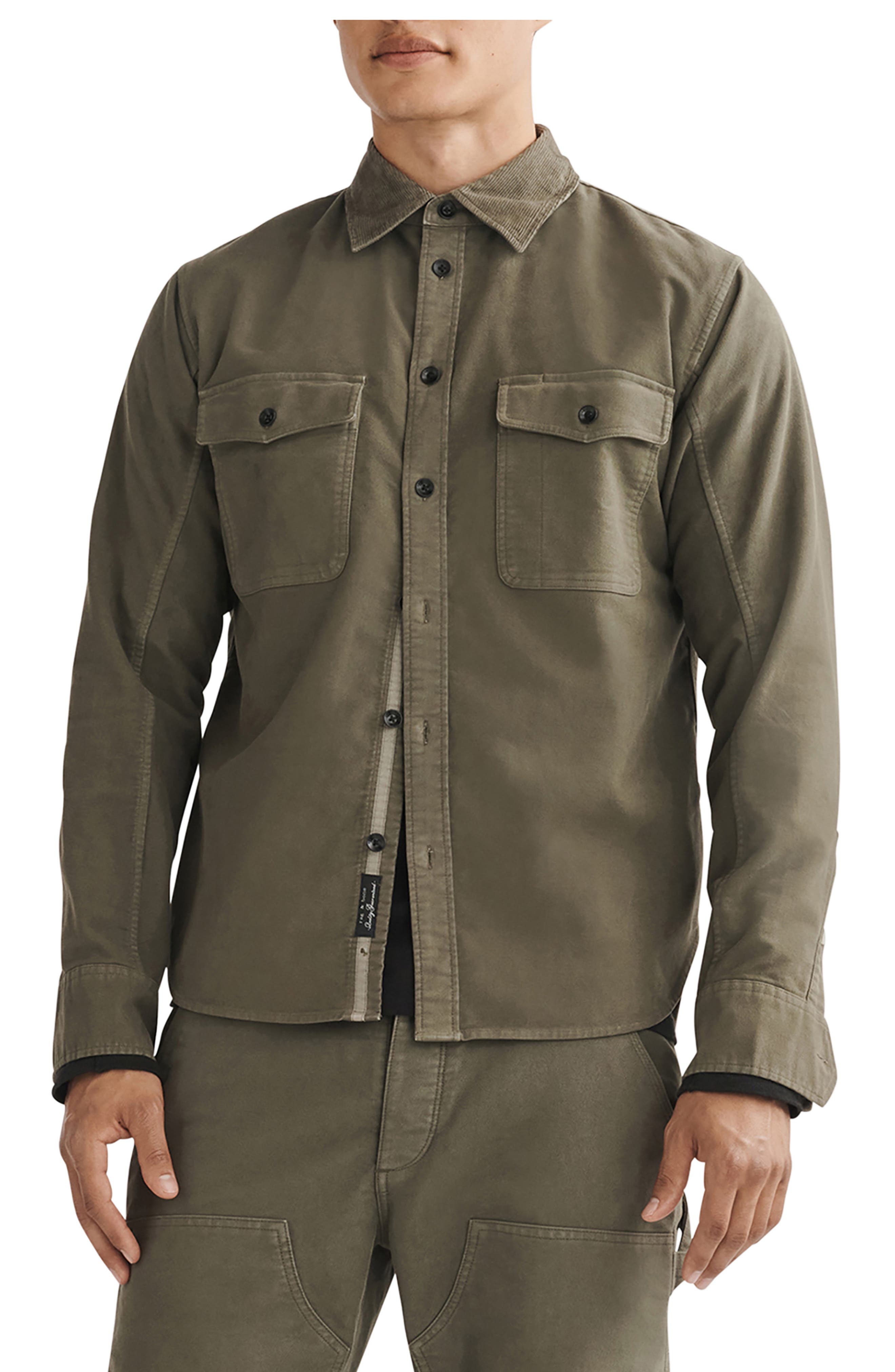 rag & bone Stretch Cotton Moleskin Jacket