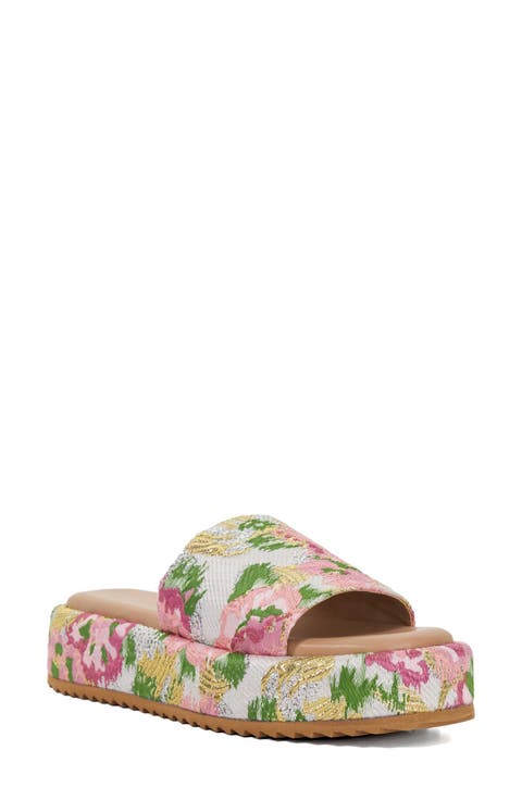 Lanie Platform Slide Sandal (Women)