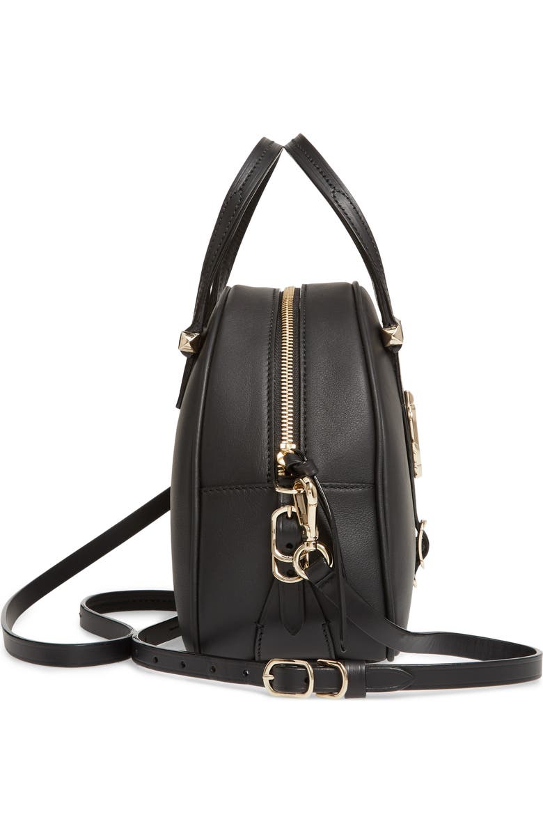 Jimmy Choo Varenne Leather Crossbody Bag, Alternate, color,