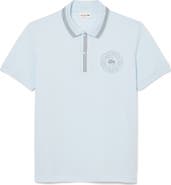 Lacoste Croc Embroidered Cotton Piqué Polo