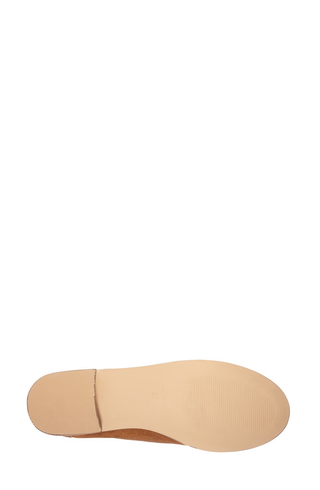 Topshop 'Lincoln' Woven Loafer, Alternate, color, 