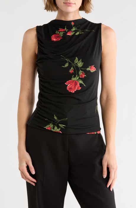 EDIT by JASON WU Sleeveless Mock Neck Top