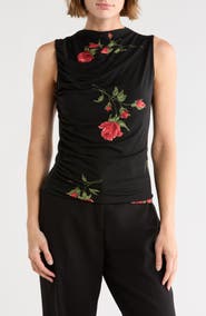 EDIT by JASON WU Sleeveless Mock Neck Top