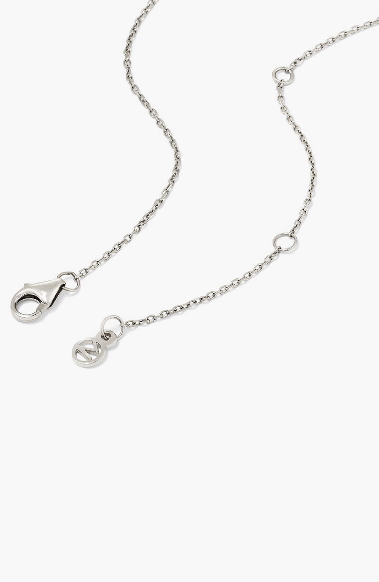 MEJURI Large Diamond Necklace, Alternate, color, White Gold