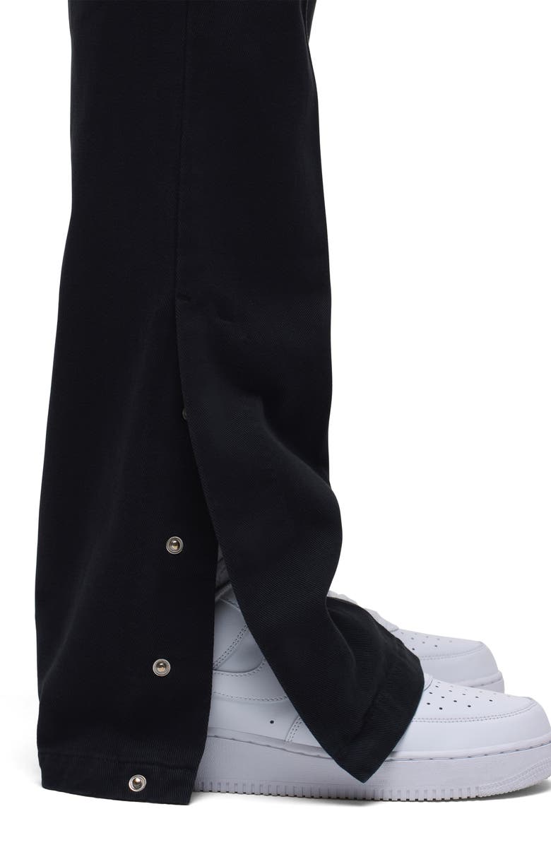 Hudson Jeans Walker Cotton Twill Trouser Pants, Alternate, color, Black Shade