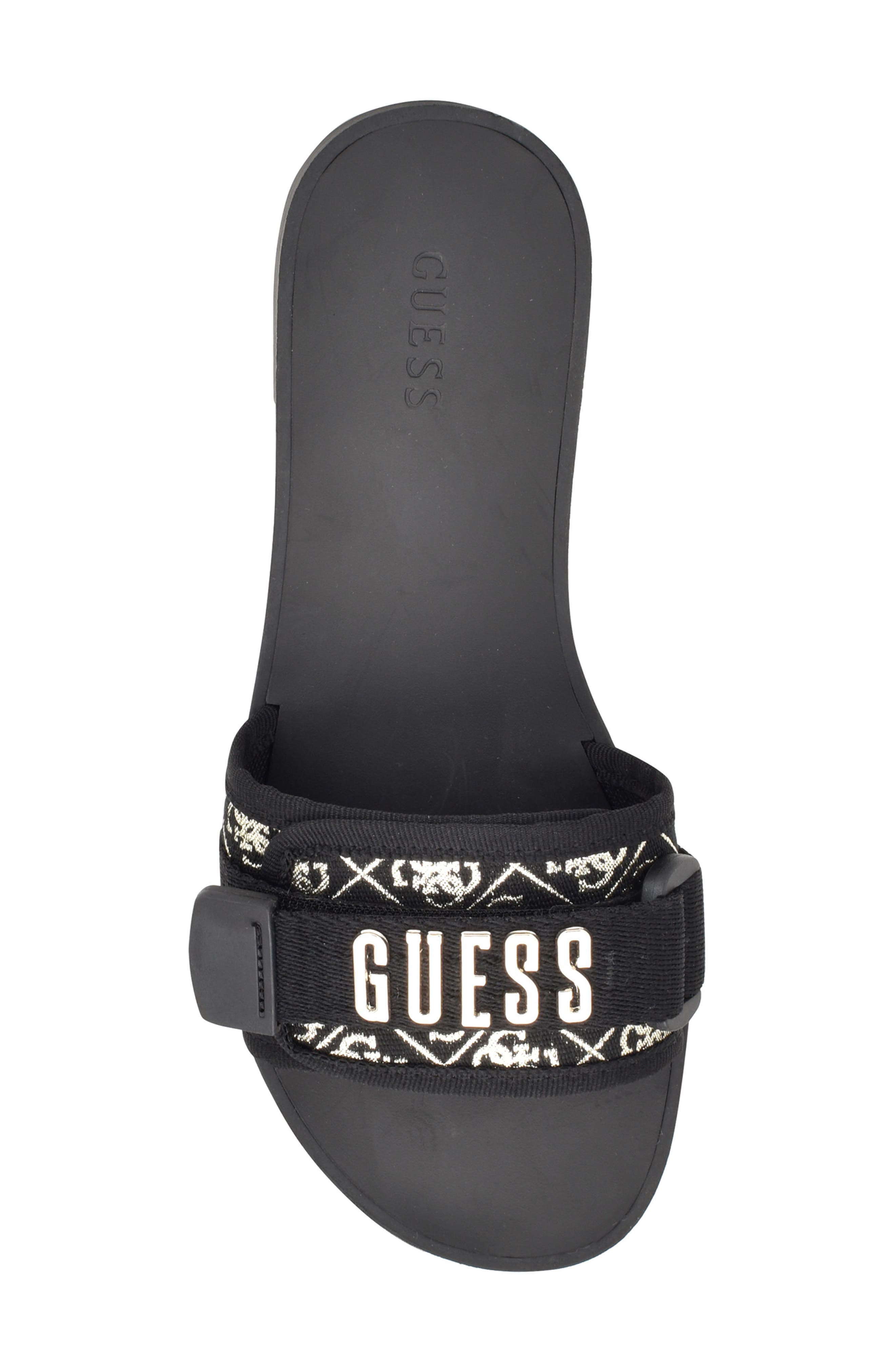 GUESS Elyze Slide Sandal, Alternate, color, 