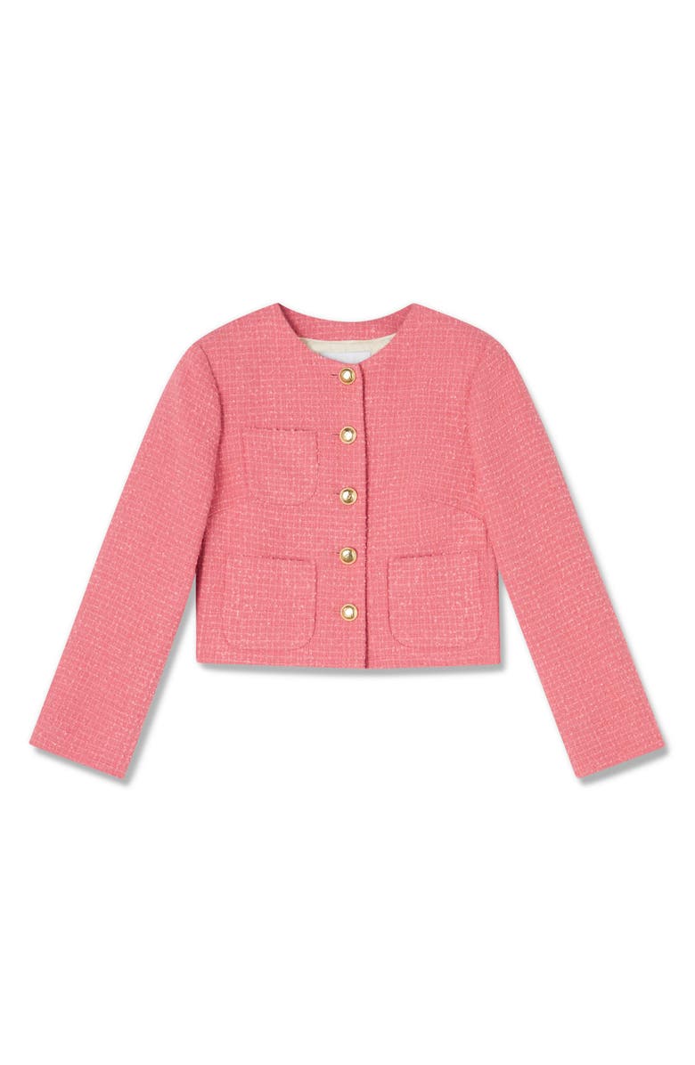 LK Bennett Allie Tweed Jacket, Alternate, color, 