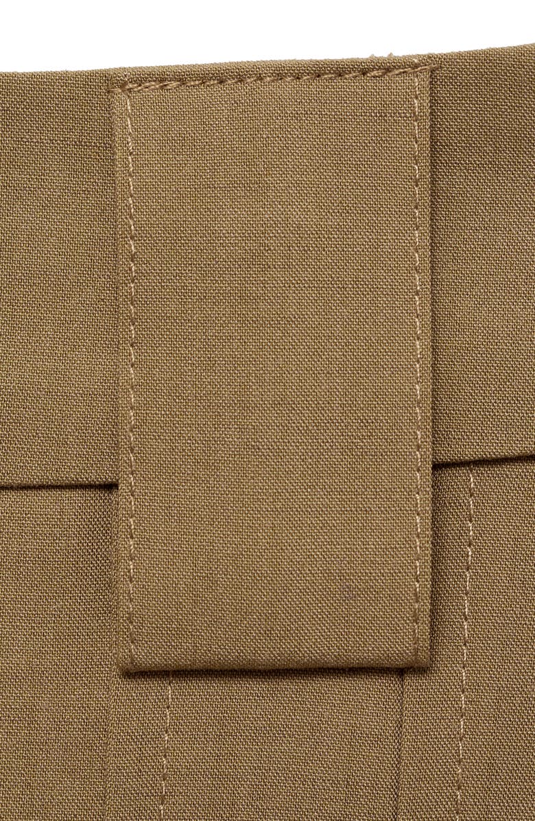 MANGO Pleated Midi Skirt, Alternate, color, 