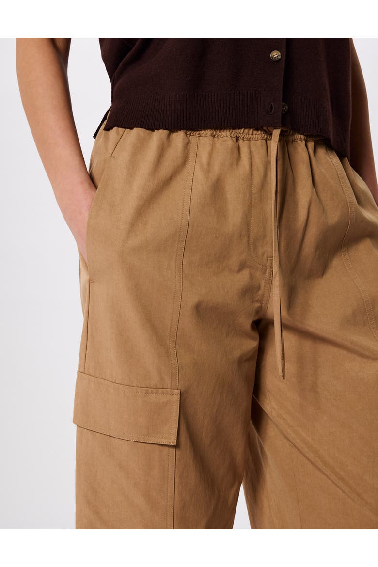 Utility Cotton Barrel Trouser, Alternate, color, Neutral