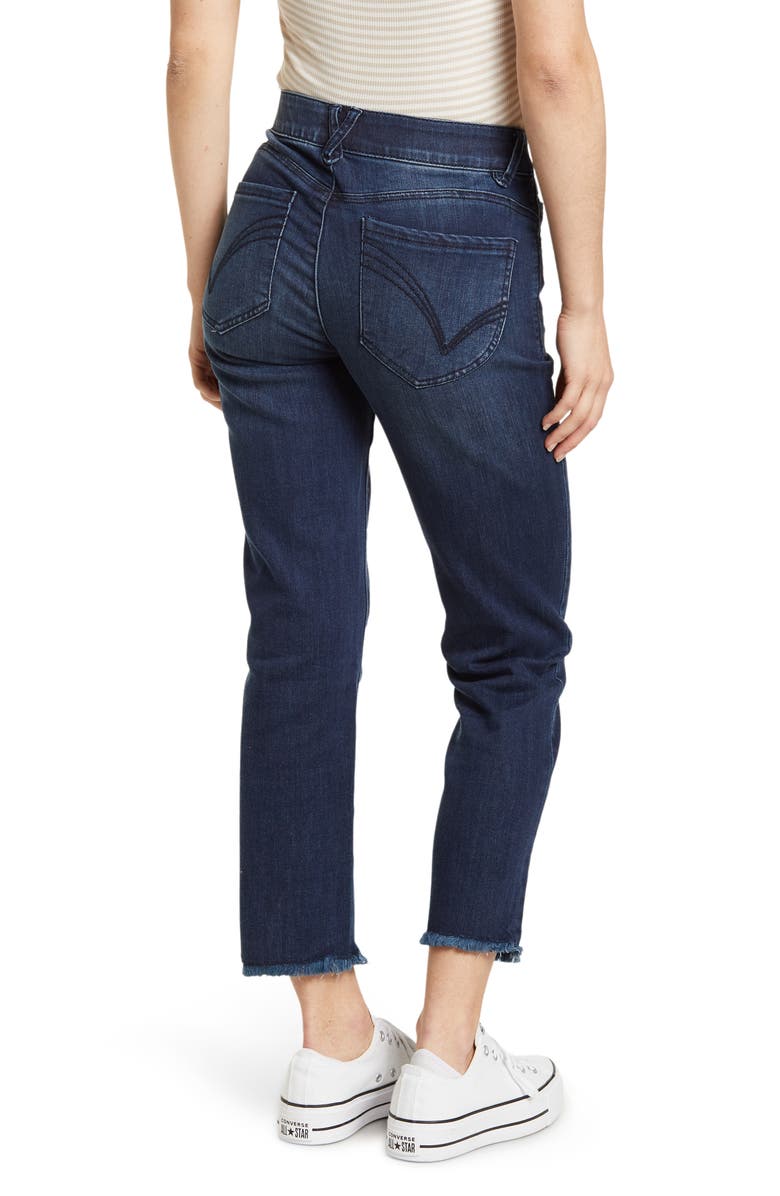 Democracy High Rise Slim Straight Jeans, Alternate, color,