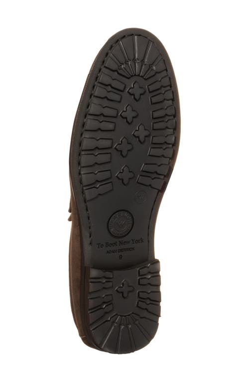 To Boot New York Belfast Lugged Penny Loafer In Brown
