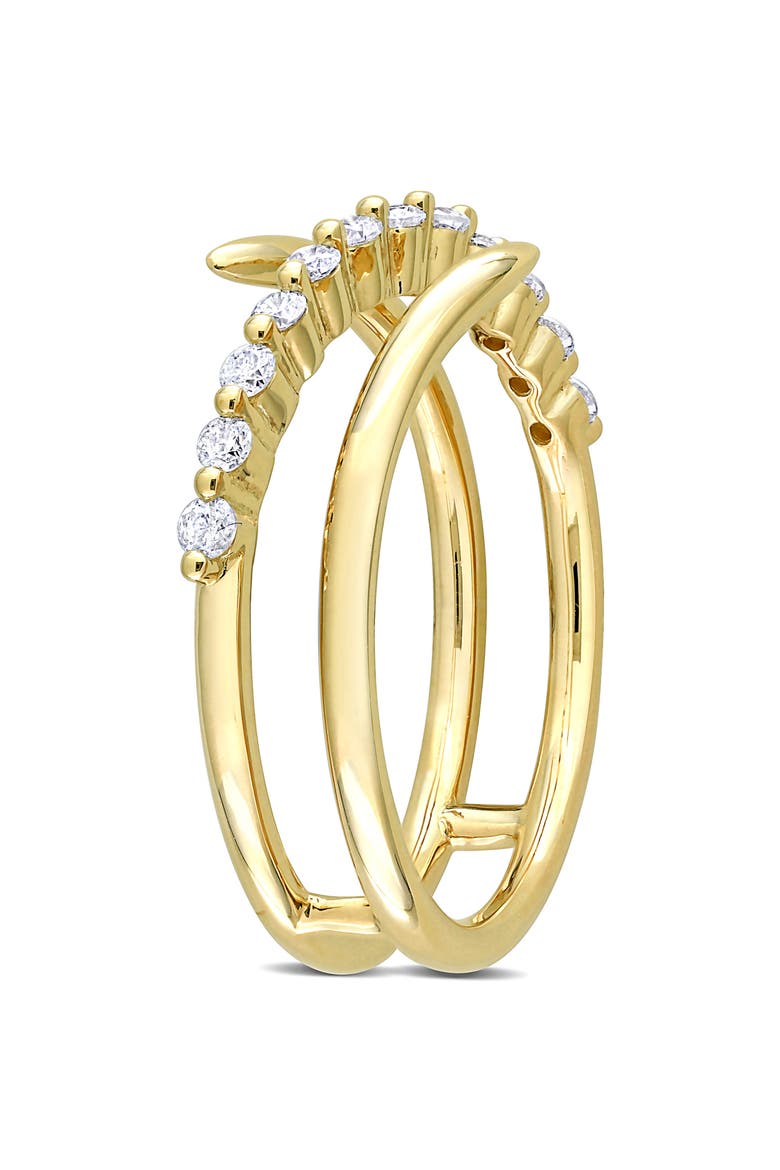 Diamond Coil Ring - 0.28ct., Alternate, color, GOLD