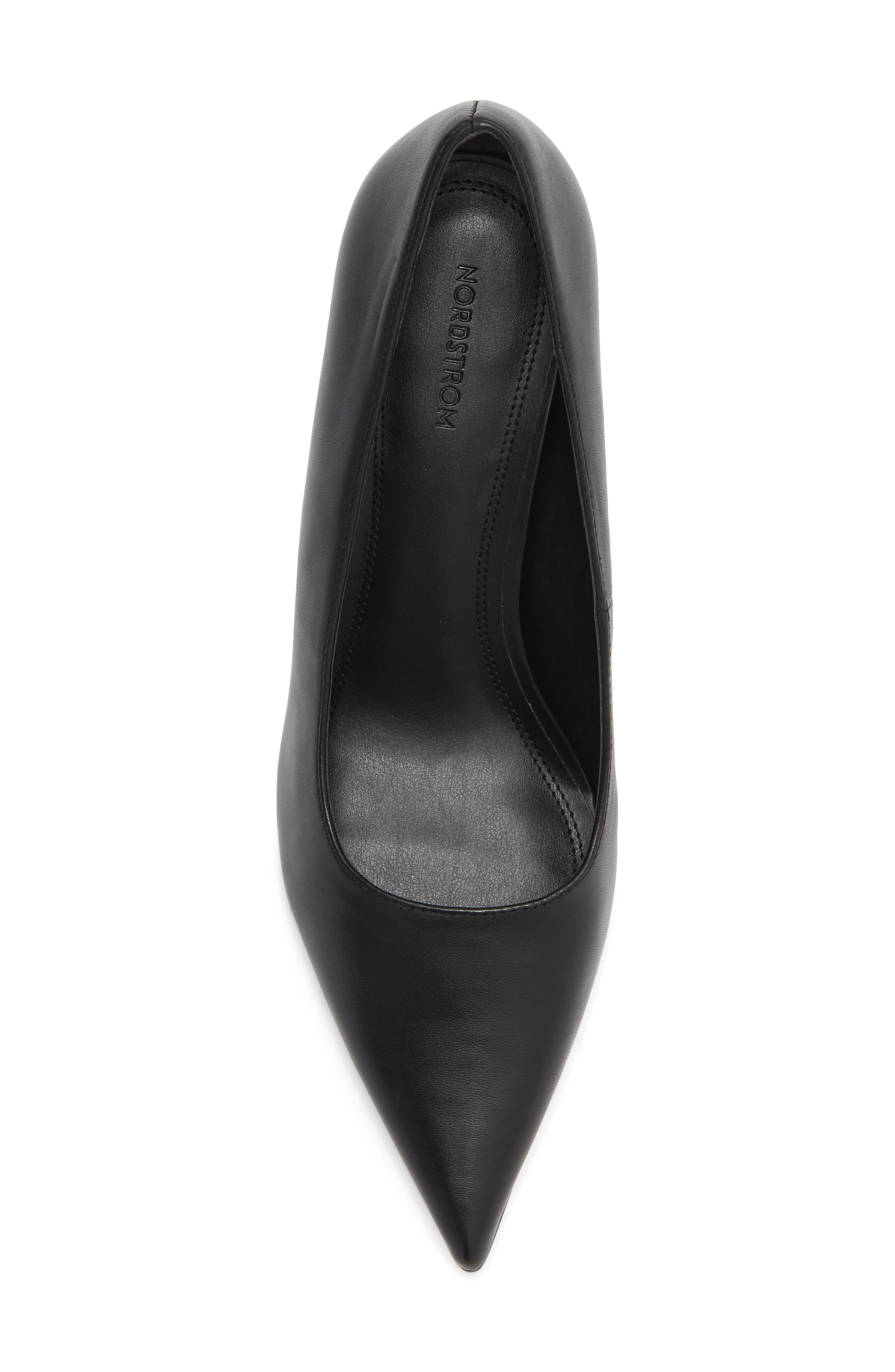 Nordstrom Libby Pointed Toe Pump, Alternate, color, Black
