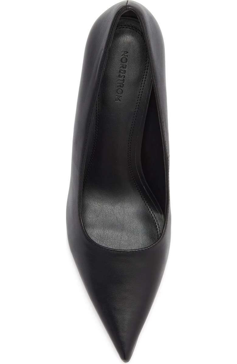 Nordstrom Libby Pointed Toe Pump, Alternate, color, Black