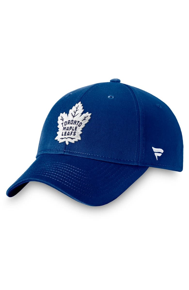 FANATICS Men's Fanatics Blue Toronto Maple Leafs Core Adjustable Hat, Main, color, Blue