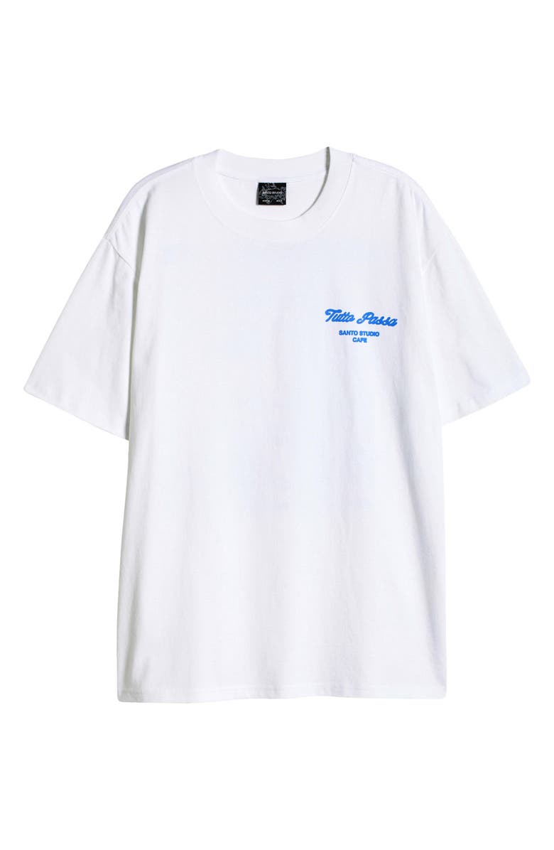 SANTO STUDIO Tutto Passa Cotton Graphic T-Shirt, Alternate, color, 