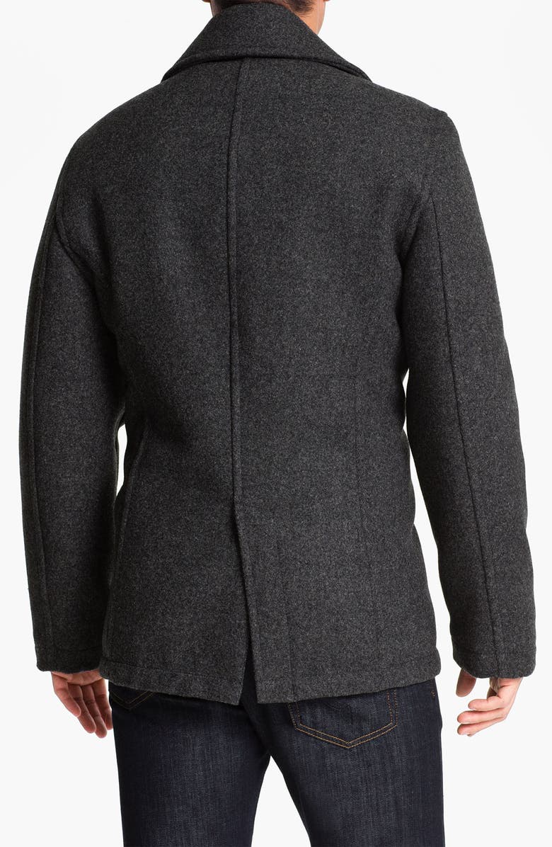 Spiewak 'Dugan' Wool Blend Peacoat, Alternate, color,