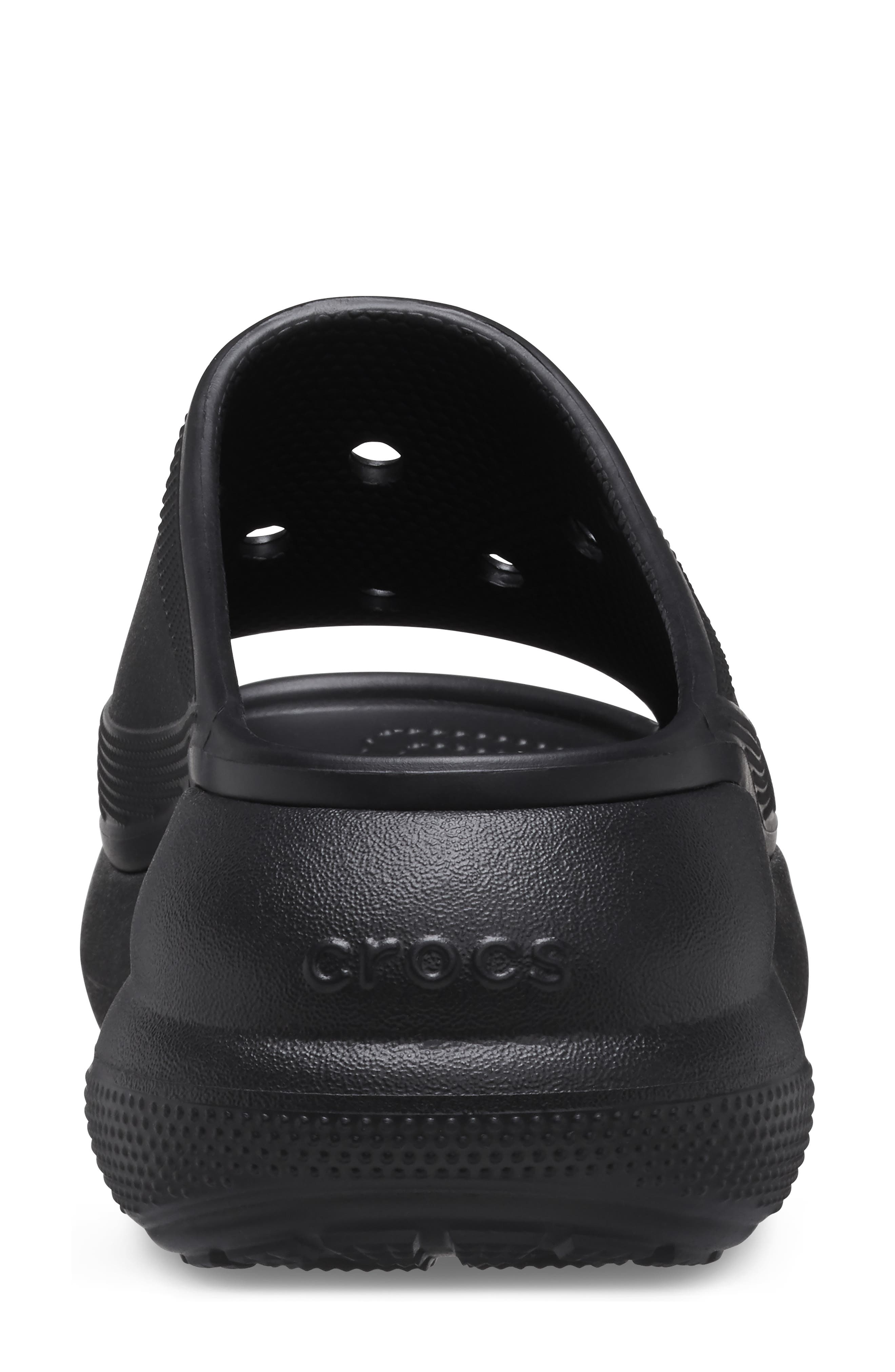 CROCS Crush Platform Slide Sandal, Alternate, color, 