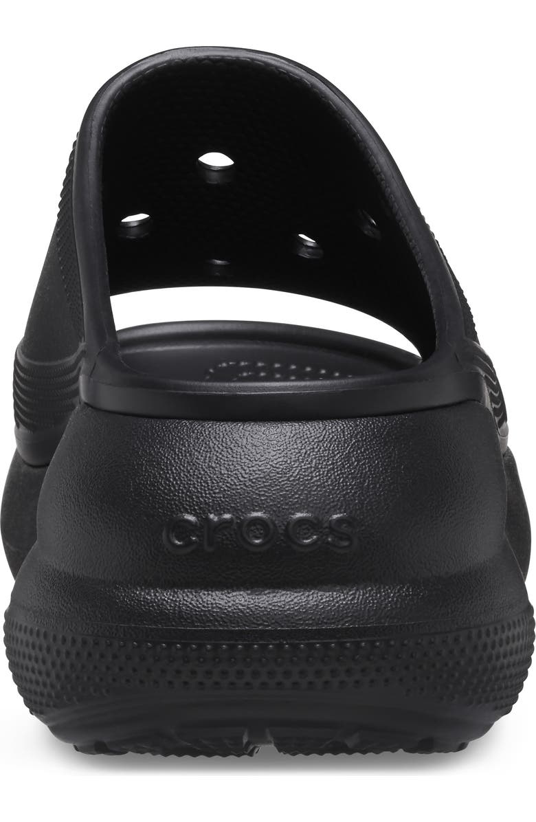CROCS Crush Platform Slide Sandal, Alternate, color,