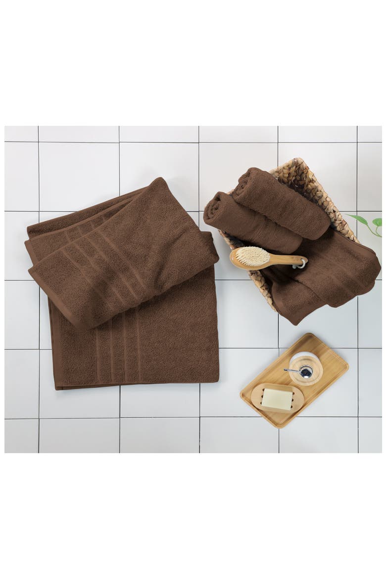 Ultimate 2-Pack Bath Towel Set, Alternate, color, CHOCOLATE
