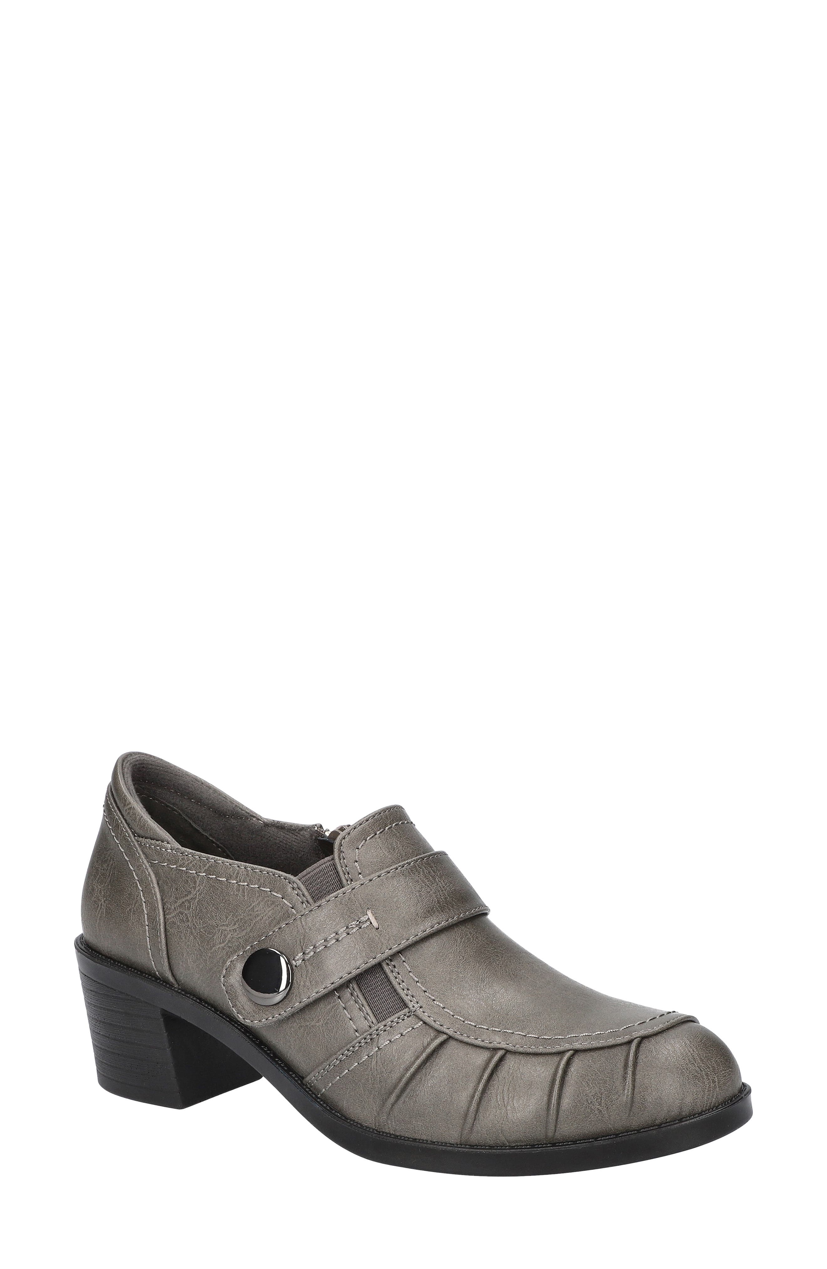 EASY STREET Ballad Block Heel Loafer, Main, color, Grey