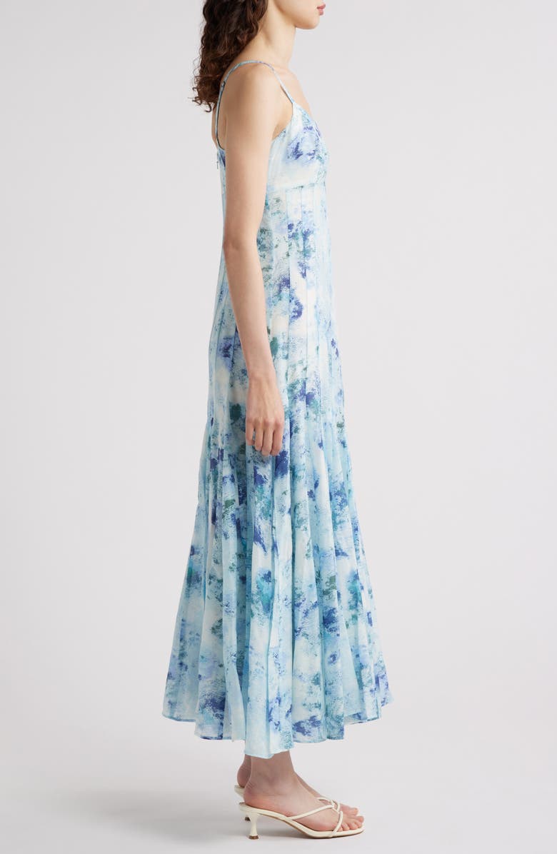 Chelsea28 Seamed Sleeveless Maxi Dress, Alternate, color, 