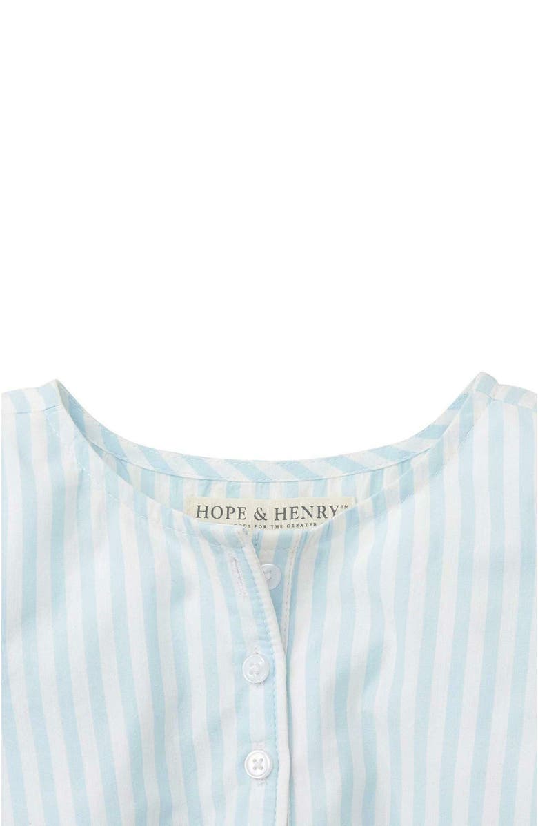 Hope & Henry Girls' Peasant Top With Embroidery, Kids, Alternate, color,