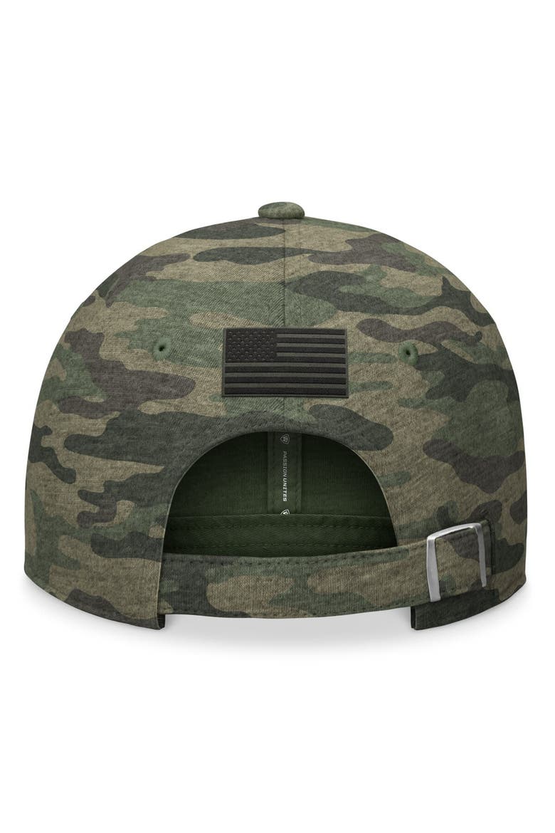 Men's Top of the World Camo Oregon Ducks OHT Military Appreciation Hound Adjustable Hat, Alternate, color, Camo