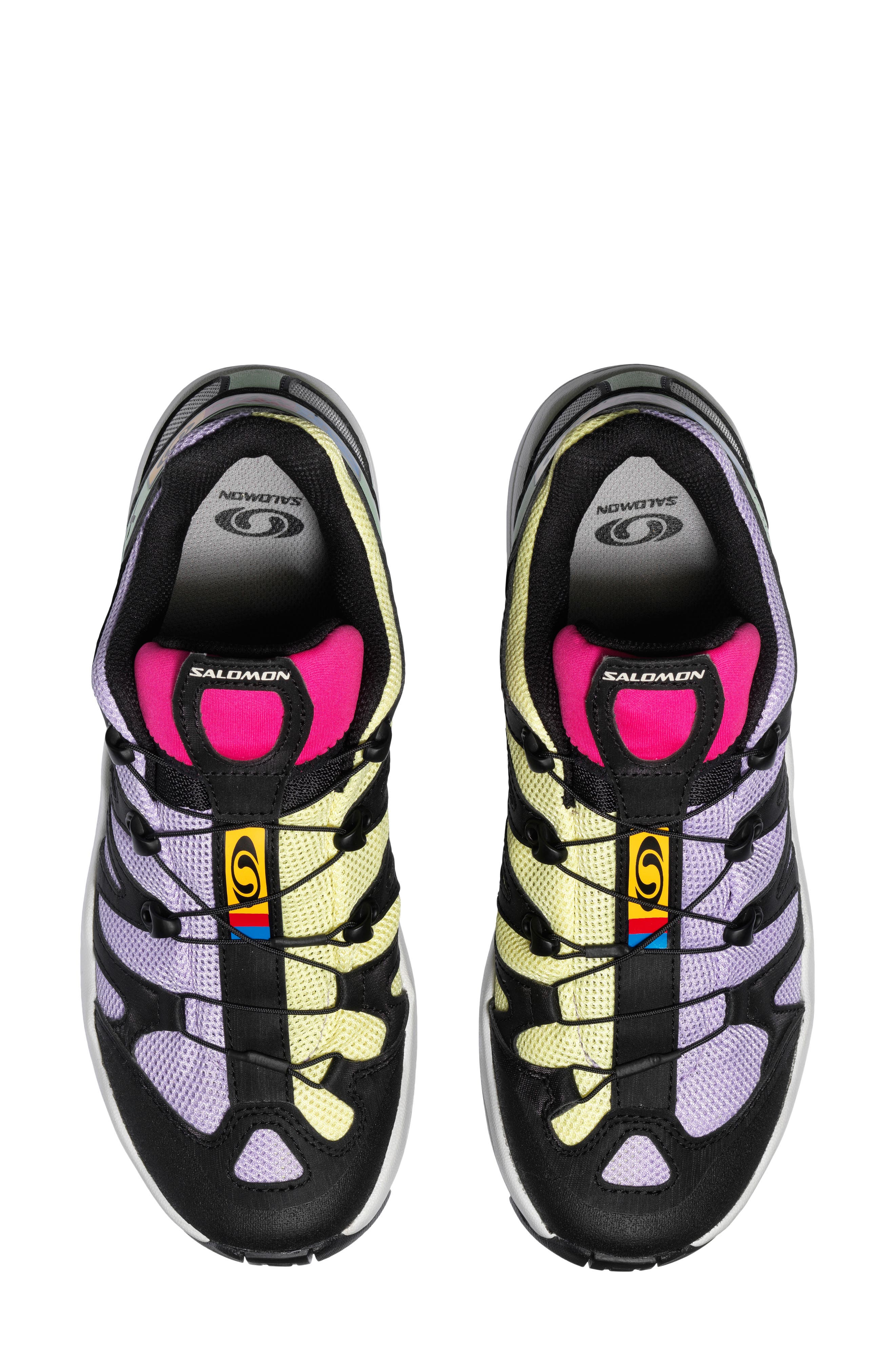 XA Pro 1 Trail Running Shoe, Alternate, color, LAVENDER/CHARLOCK/PINK GLO