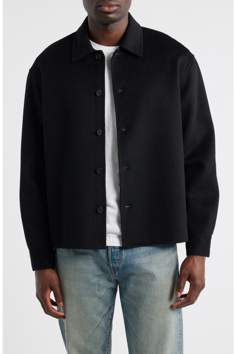 Double Face Wool Shirt Jacket (Men) | Nordstrom