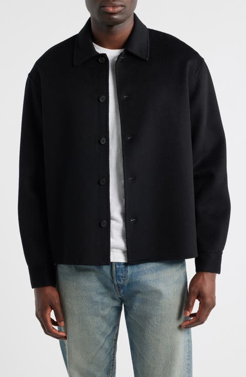 Double Face Wool Shirt Jacket