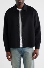 FRAME Double Face Wool Shirt Jacket