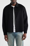FRAME Double Face Wool Shirt Jacket