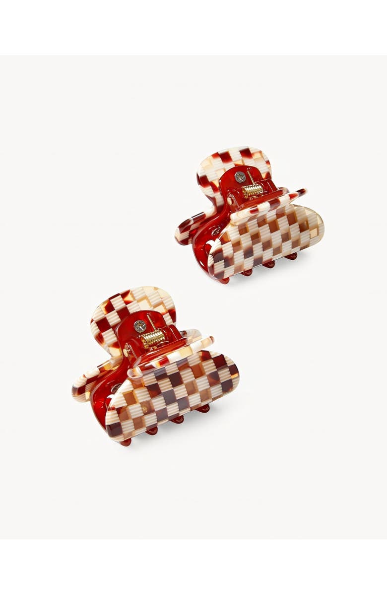 MACHETE Twin Heirloom Claws, Alternate, color, Tortoise Checker