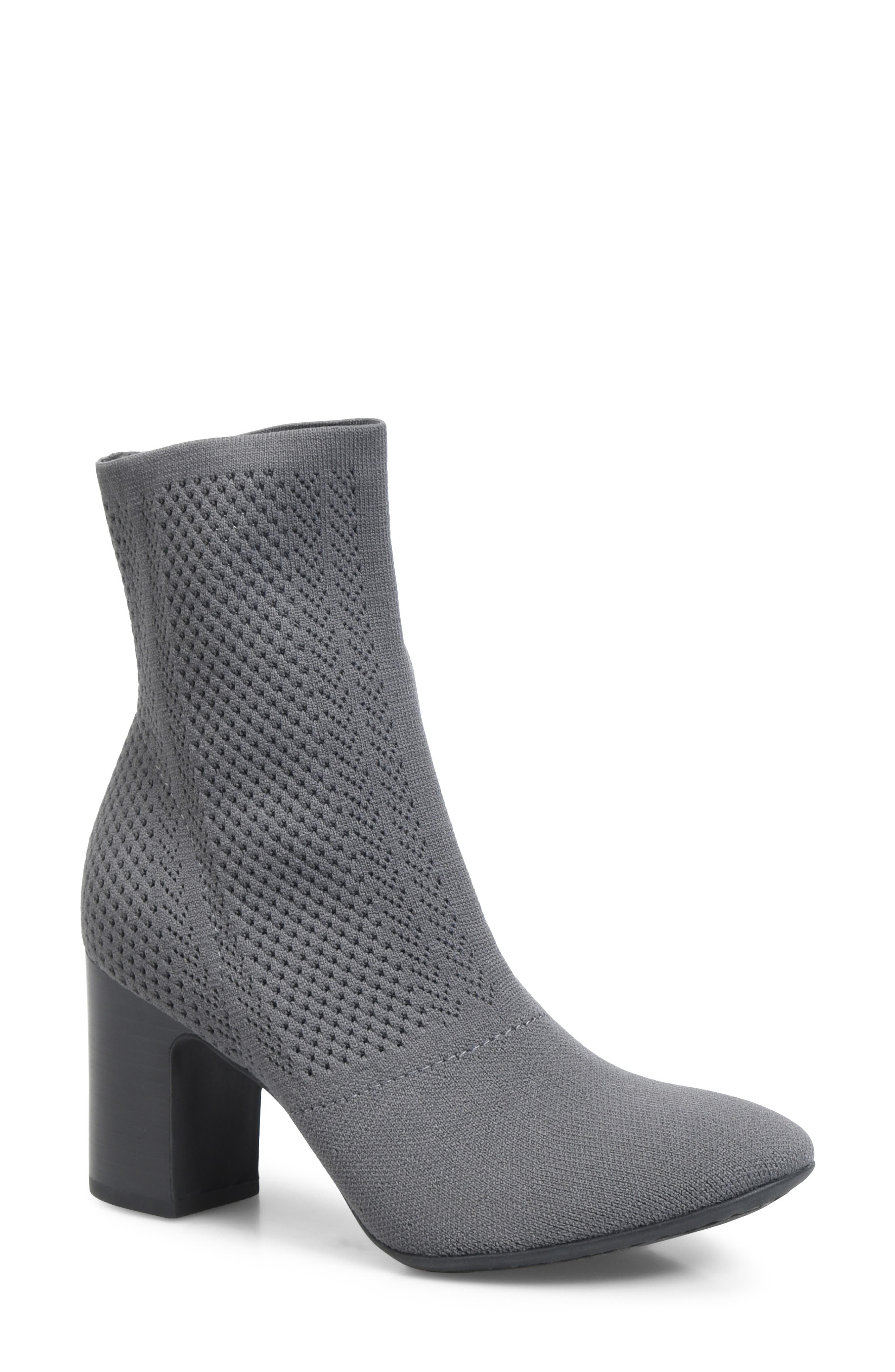 Meggs Bootie, Main, color, GREY FABRIC